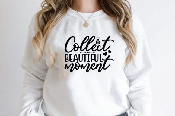 Collect Beautiful Moment: A Versatile Graphics Asset for T-Shirt Designs