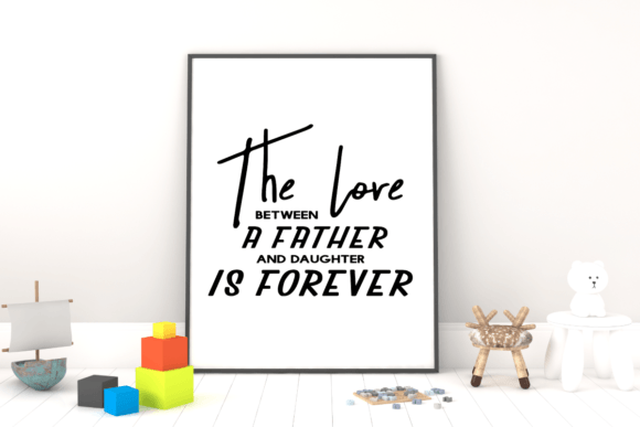 Father and Daughter Graphics for T-Shirt Designs