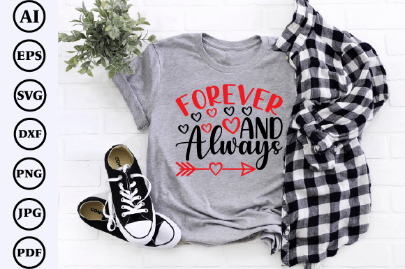 Forever and Always: A Timeless Embroidery Design