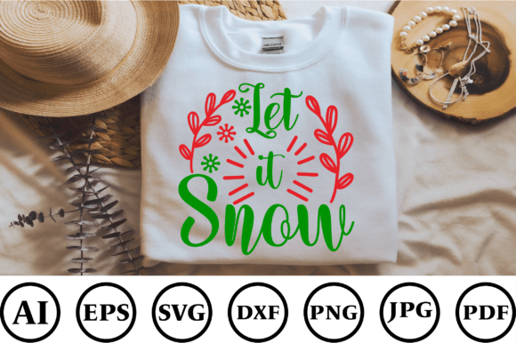 Let It Santa: A Festive Addition to Your T-Shirt Designs and Graphics